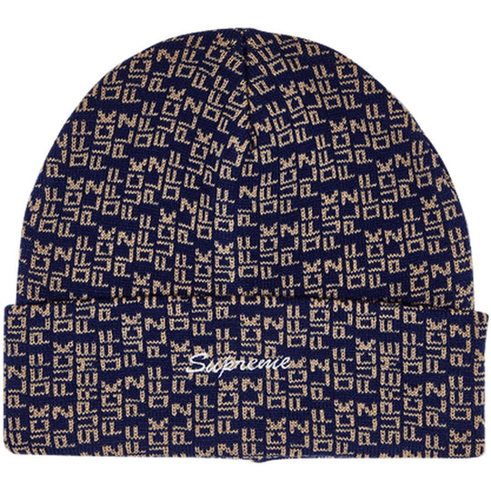 Supreme Fuck Off Beanie Navy