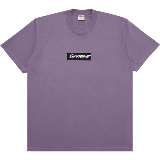 Supreme Futura Box Logo Tee Dusty Purple