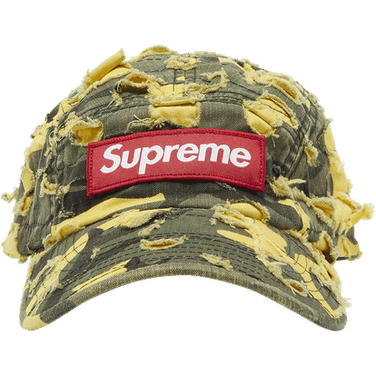 Supreme Griffin Camp Cap Yellow Camo