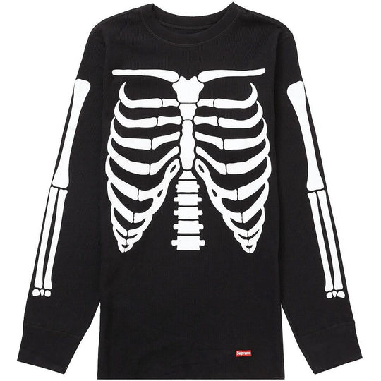 Supreme Hanes Bones Thermal Crew (1 Pack) Black
