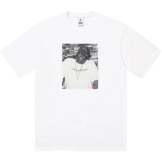 Supreme Jordan Biggie S/S Top White