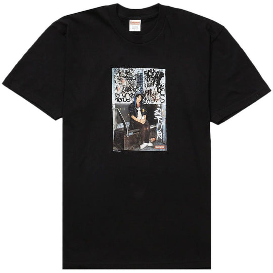 Supreme Lady Pink Tee Black