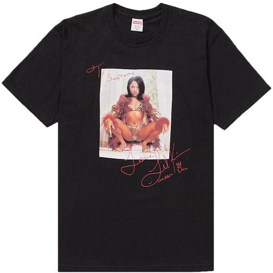 Supreme Lil Kim Tee Black