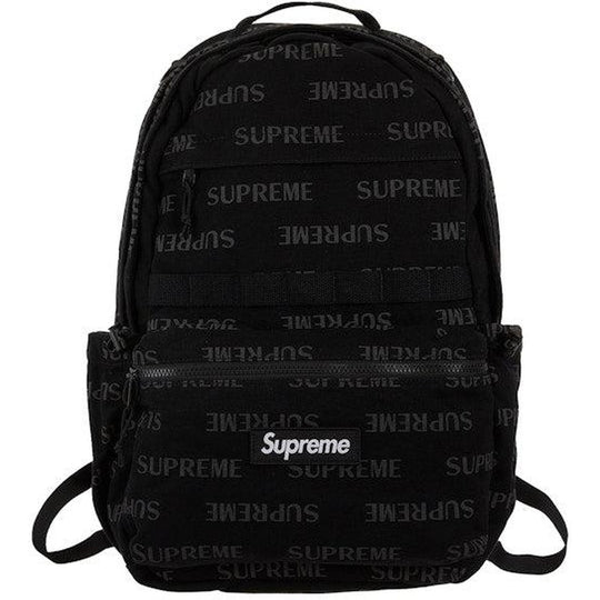 Supreme Logo Backpack (FW26) Black