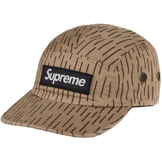 Supreme Military Camp Cap (FW24) Tan Raindrop