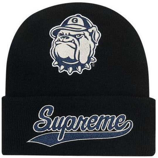 Supreme Mitchell & Ness NCAA Beanie Black