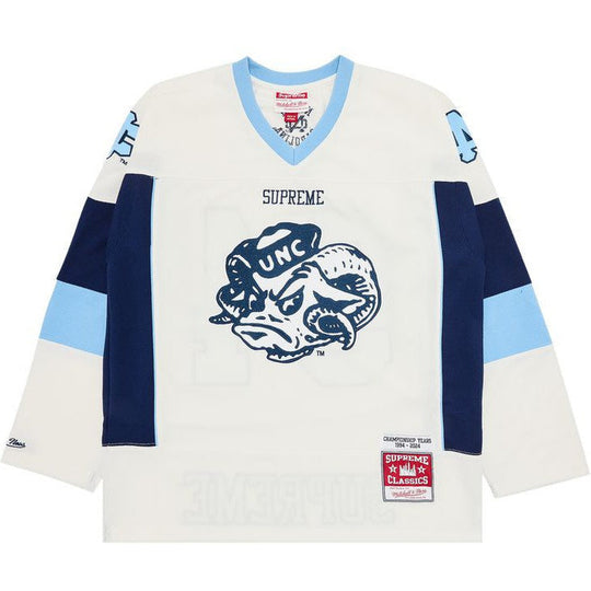 Supreme Mitchell & Ness NCAA Hockey Jersey White