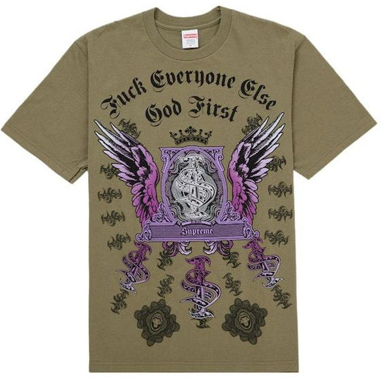Supreme Money Tee Olive