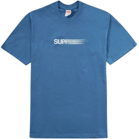 Supreme Motion Logo Tee (SS23) Faded Blue
