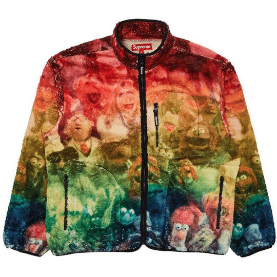 Supreme Muppets Fleece Jacket Multicolor