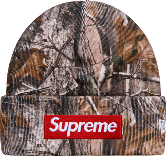 Supreme New Era Box Logo Beanie (FW25) Realtree AP Camo
