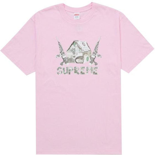 Supreme Origami Tee Light Pink