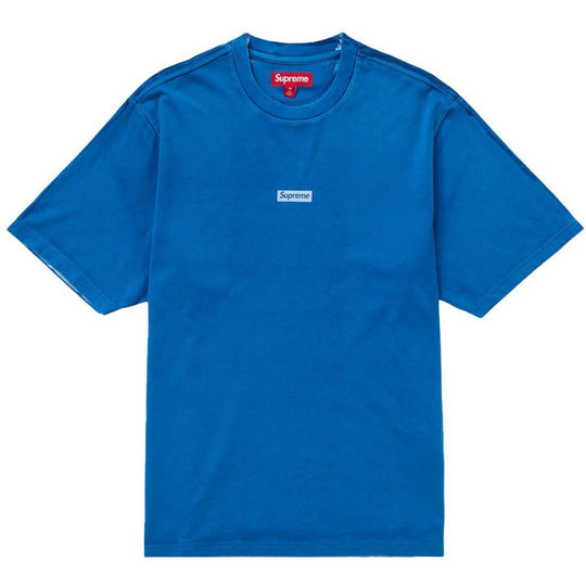 Supreme Overprint Small Box S/S Top Blue