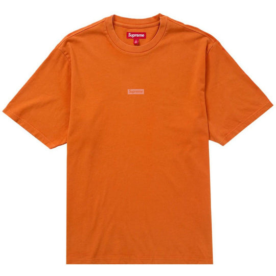 Supreme Overprint Small Box S/S Top Orange
