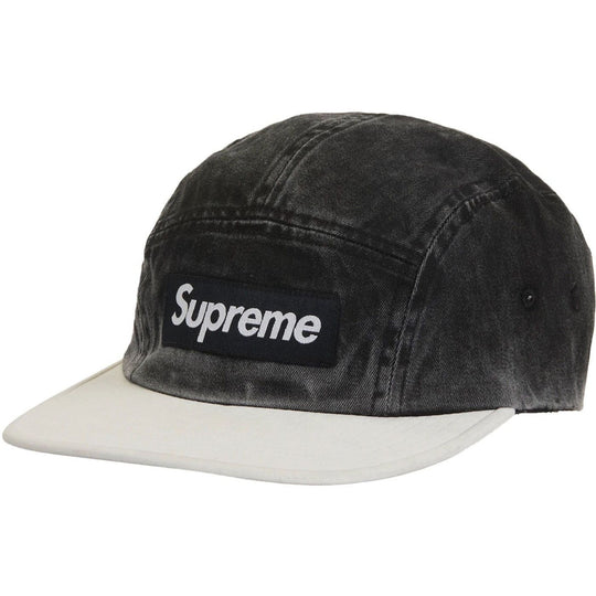 Supreme Pigment 2-Tone Camp Cap Black