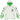Supreme Playoffs Zip Up Hooded Sweatshirt White