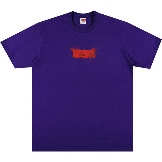 Supreme Ralph Steadman Box Logo Tee Purple