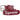 Supreme Repeat Leather Belt (FW25) Red