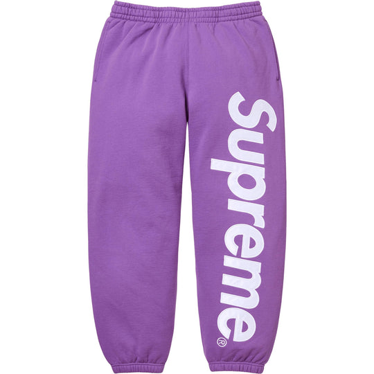 Supreme Satin Appliqué Sweatpant (FW25) Violet