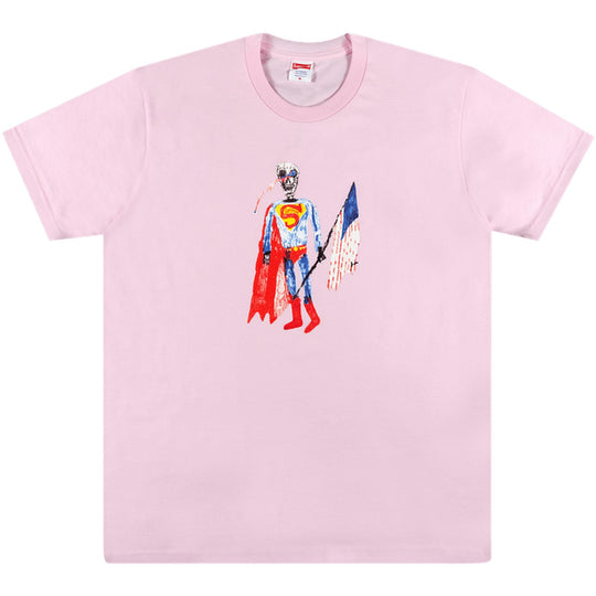 Supreme Skeleton Tee Light Pink