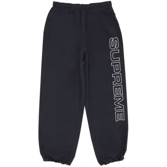 Supreme Spellout Embroidered Track Pant (FW24) Black