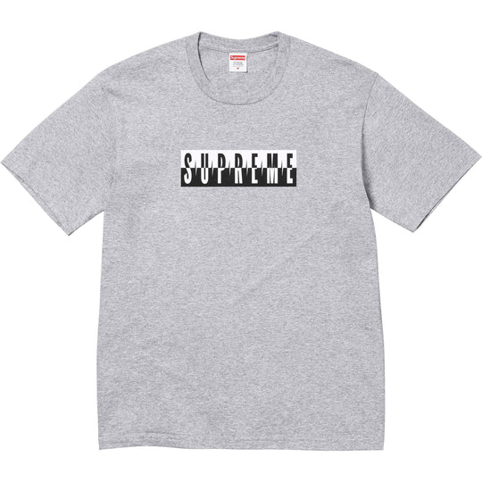 Supreme Split Tee Heather Grey