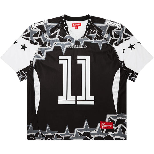 Supreme Stars Football Jersey Black