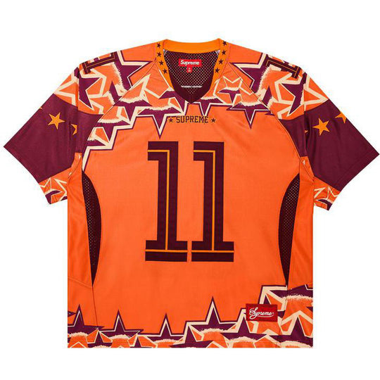 Supreme Stars Football Jersey Orange