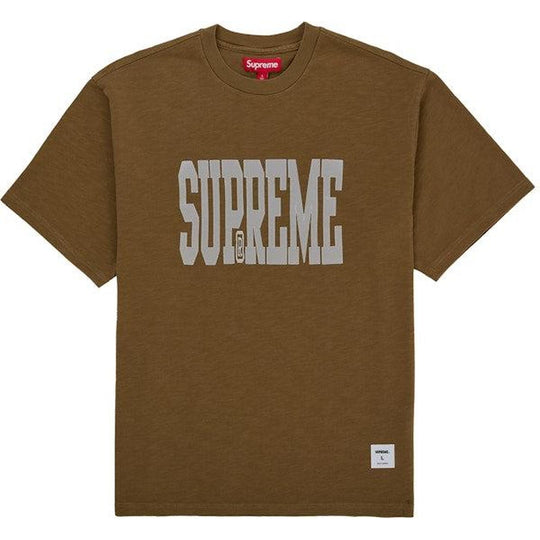 Supreme Stretch Applique S/S Top Brown