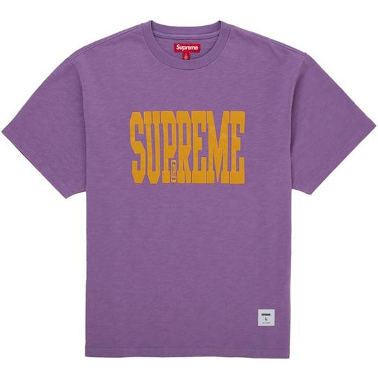Supreme Stretch Applique S/S Top Purple