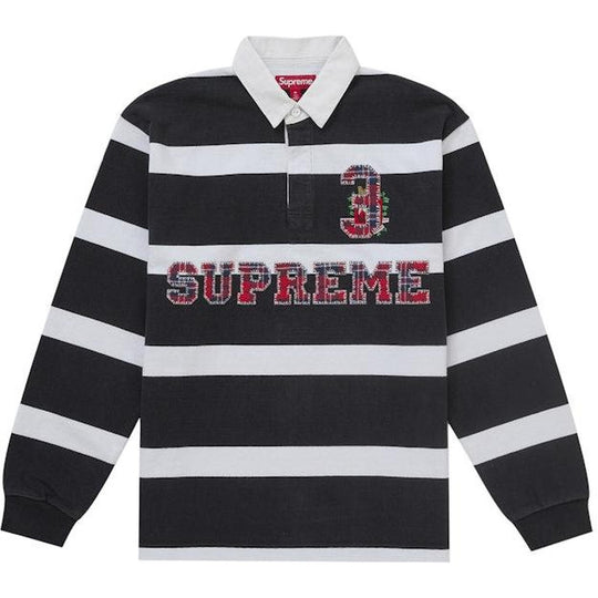 Supreme Stripe Rugby (FW25) Black
