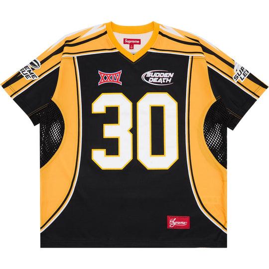 Supreme Sudden Death Football Jersey Black