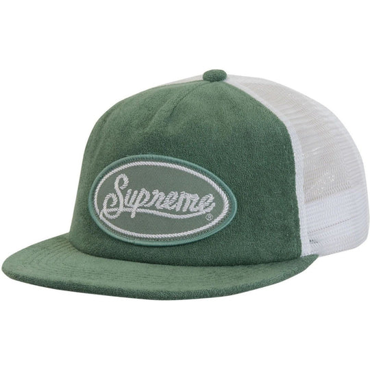 Supreme Terry Mesh Back 6 Panel Work Teal