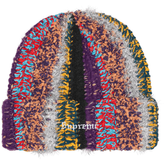 Supreme Tinsel Stripe Beanie Multicolor