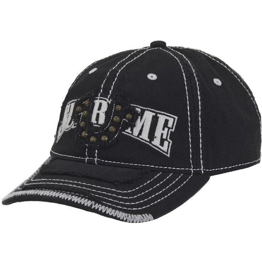 Supreme True Religion Mesh Back 6-Panel Black