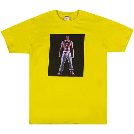 Supreme Tupac Hologram Tee Yellow