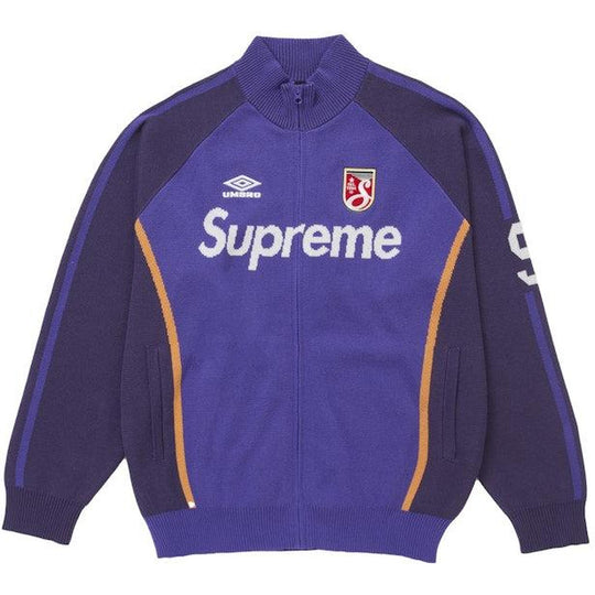 Supreme Umbro Zip Up Sweater Purple