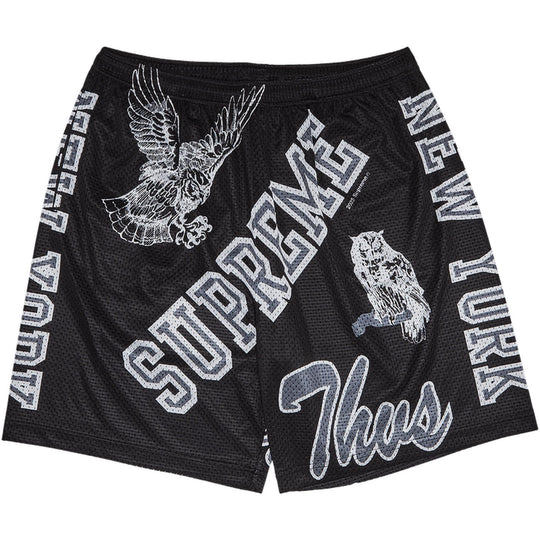 Supreme Varsity Mesh Short Black