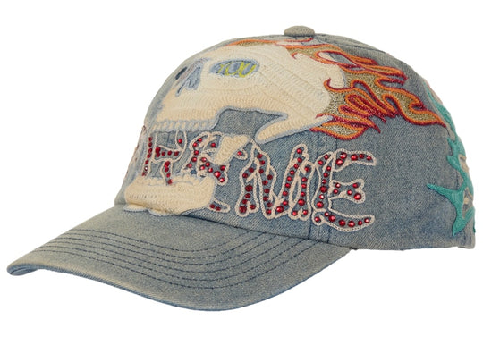 Supreme WFST 6-Panel Blue Denim