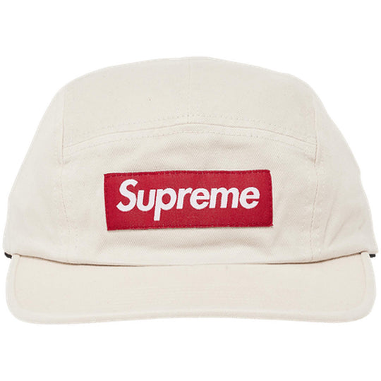 Supreme Washed Chino Twill Camp Cap Natural