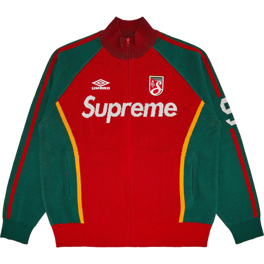 Supreme x Umbro Zip Up Sweater Red