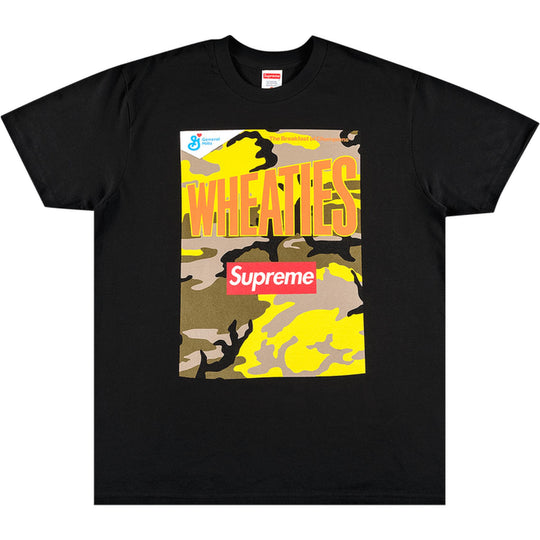 Supreme x Wheaties Tee Black