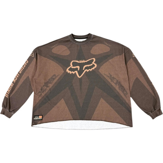 Travis Scott x Fox Racing I Jersey Brown
