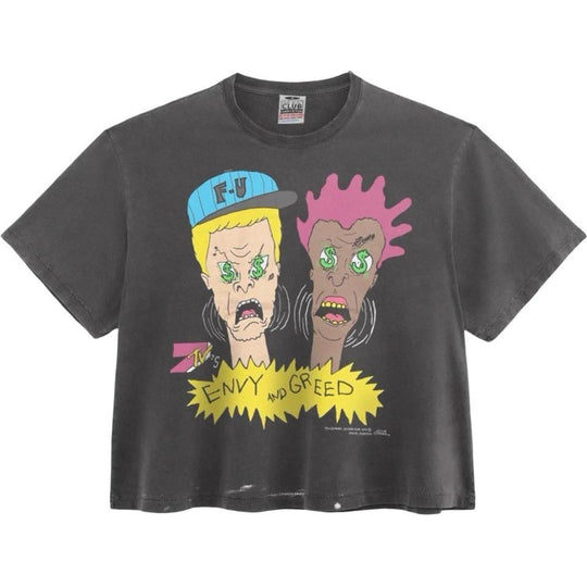 Triple Sevens Envy & Greed Tee Black