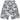 Triple Sevens Leather Camo Shorts Grey