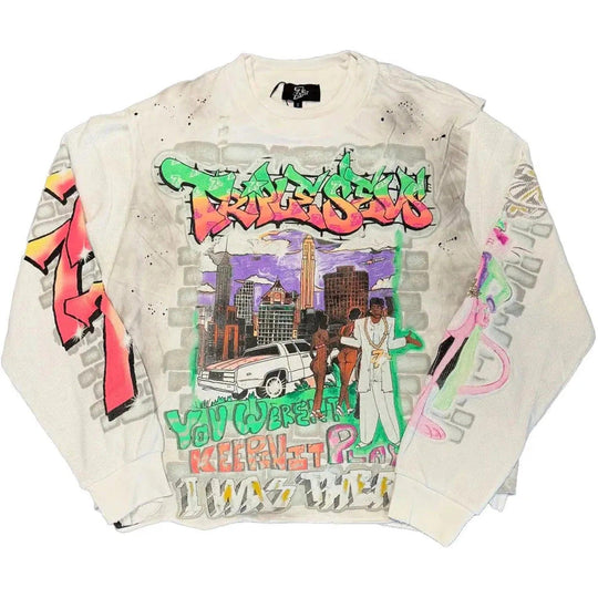 Triple Sevens Player Long Sleeve Thermal White