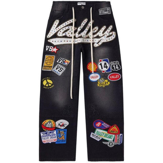 VALE Forever 1980's Painter Denim Black