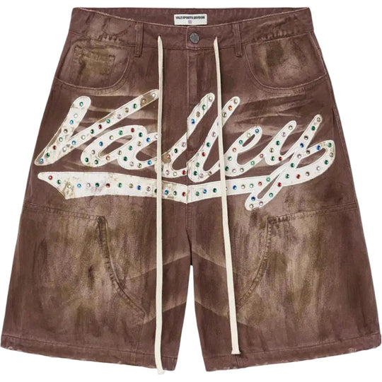 VALE Forever Brown Skittles Jean Shorts