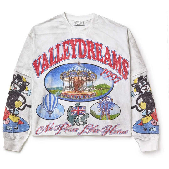 VALE Forever Carnival Long Sleeve Tee White