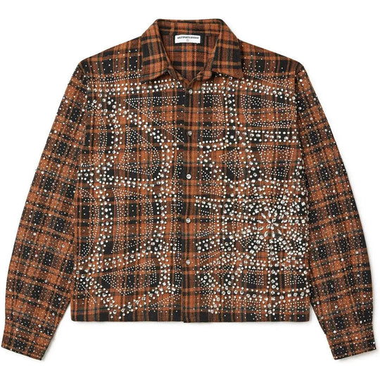 VALE Forever ChainSaw Flannel Orange